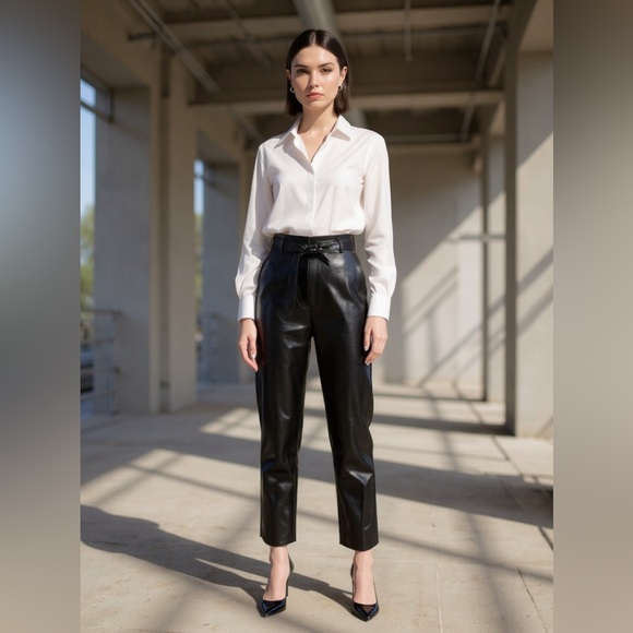 Babaton Pants - Artizia Babaton vegan leather gorgeous trousers